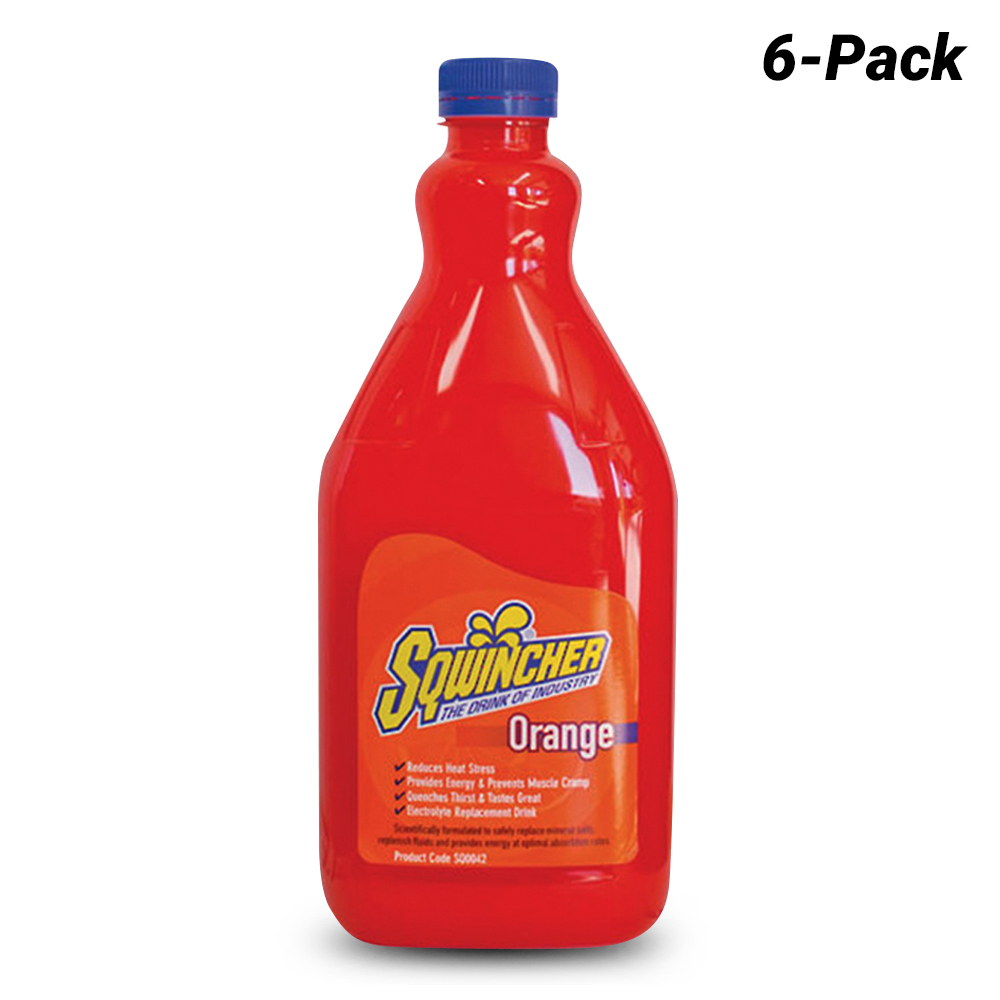 Sqwincher SQ0042 6Pack 2L Orange Concentrate