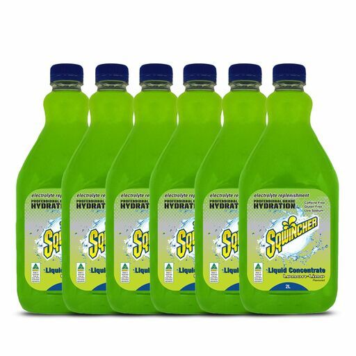 Sqwincher SQ0028X6 6-Pack 2L Lemon Lime Concentrate – image 2