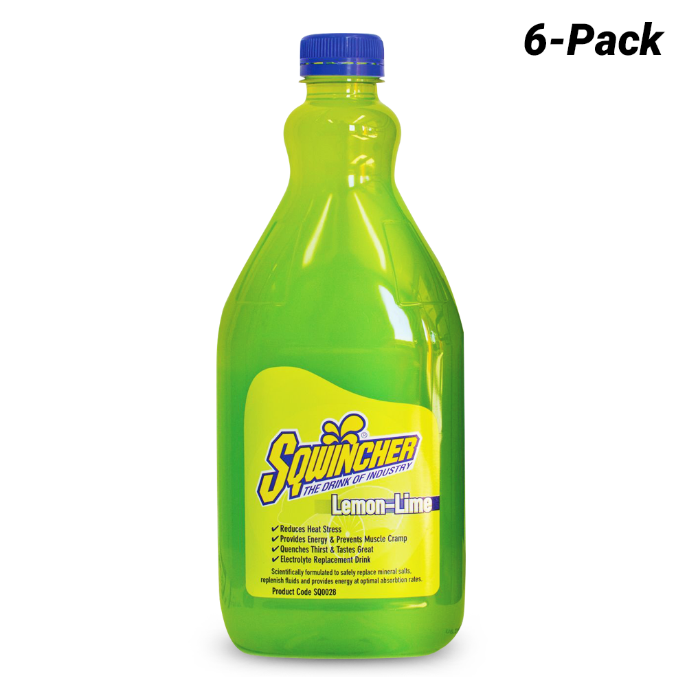 Sqwincher SQ0028 6Pack 2L Lemon Lime Concentrate