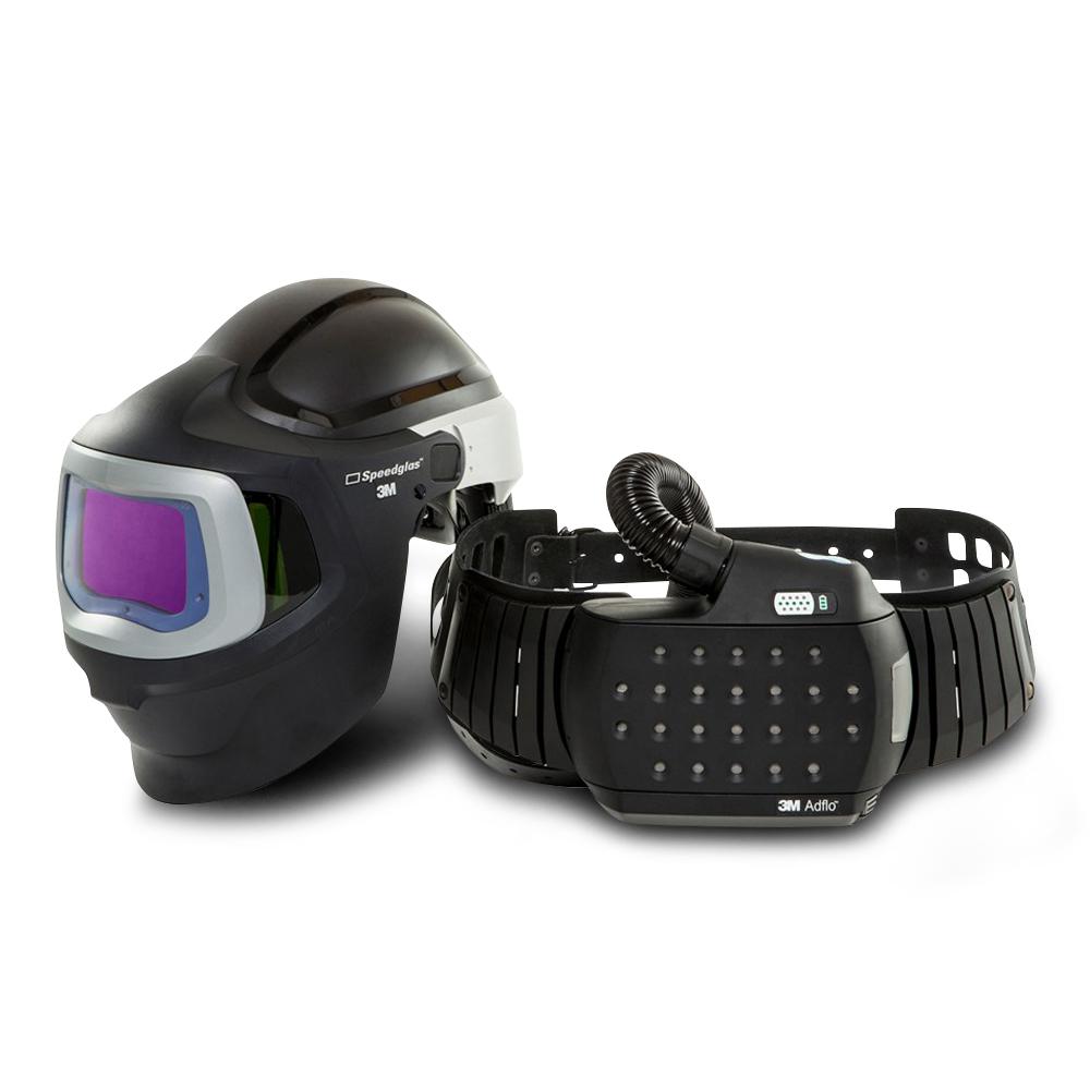 Speedglas 577726HD 9100XXi MP Air Welding And Safety Helmet With Heavy Duty Adflo PAPR – image 1