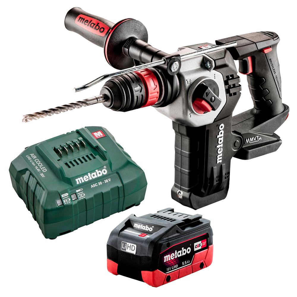 Metabo KH 18 LTX BL 35 Q 18V Brushless Mode SDS+ Rotary Hammer