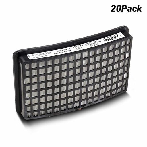Speedglas 837020 Adflo Replacement Particle Filters (20 Pack) Suits Adflo Powered Air Purifying Respirator PAPR