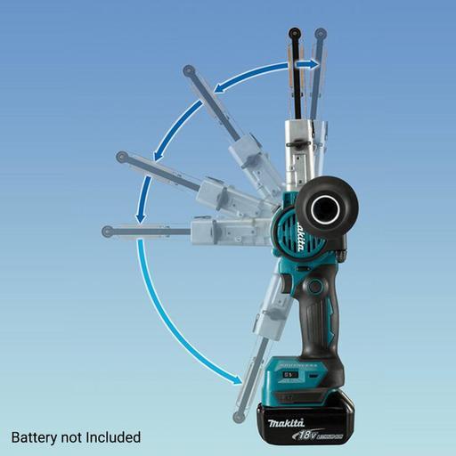 Makita DBS180Z 18V Li-ion Cordless Brushless 9mm Power File Belt Sander - Skin Only – image 4