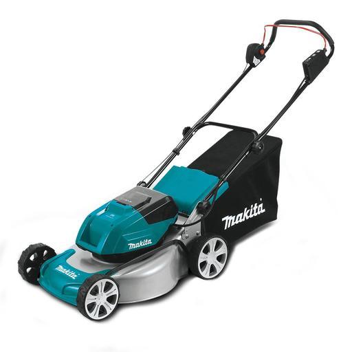 Makita DLM464Z 36V (18V x 2) Li-ion Cordless Brushless 460mm (18”) Lawn Mower - Skin Only – image 1