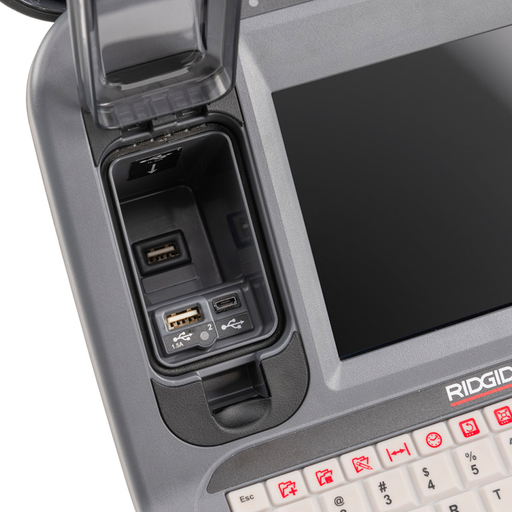 Ridgid CS65XR (68768) SeeSnake® Digital Reporting Monitor with Wi-Fi, Dual USB & Internal Hard Drive for All SeeSnake Camera Reels – image 3