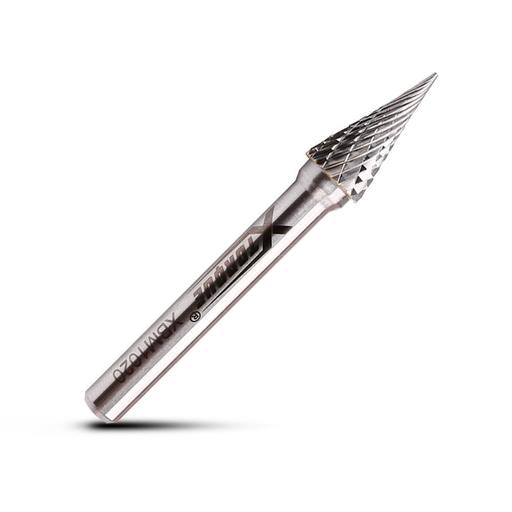 Xtorque XBM1020 10mm x 20mm 1/4" Drive Tungsten Carbide Pointed Nose Burr