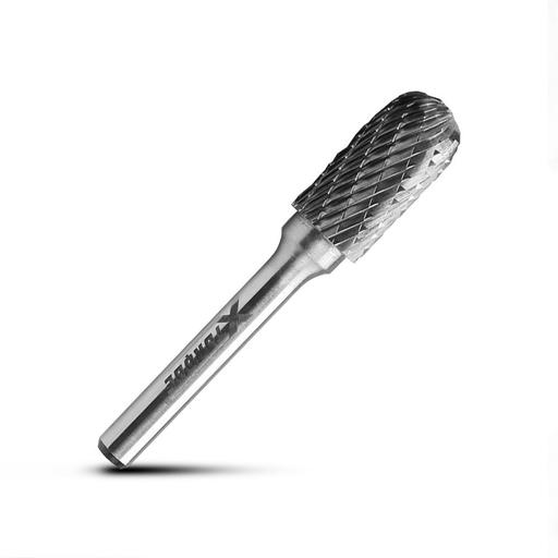 Xtorque XBC1020 10mm x 20mm 1/4" Drive Tungsten Carbide Ball Nose Burr
