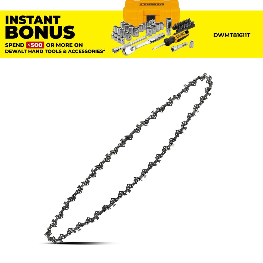 DeWalt DT20663-QZ 400mm (16") Chainsaw Chain Suit DCM575 – image 1