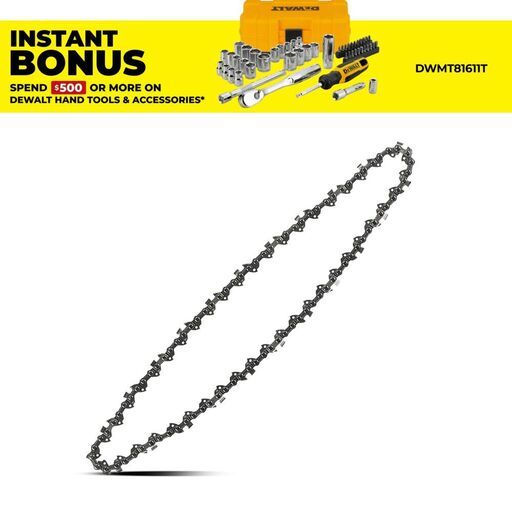 DeWalt DT20663-QZ 400mm (16") Chainsaw Chain Suit DCM575