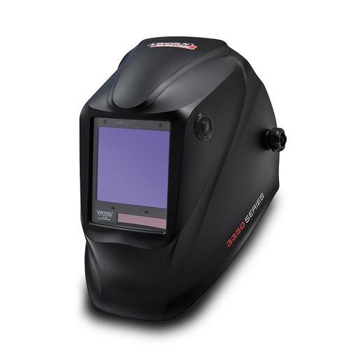 Lincoln Electric K30344 (LINS169273) 3350 4C Black Viking Welding Helmet with Grind Button