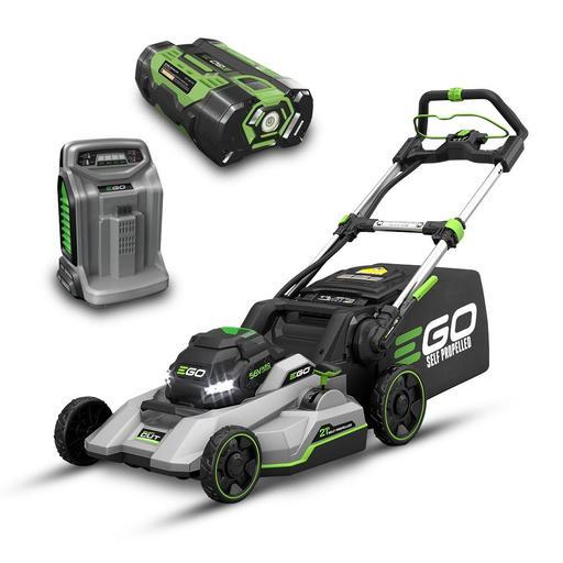EGO LM2135E-SP 56V 7.5Ah ARC-Lithium Cordless Brushless Power+ 52cm Select Cut Multi-Blade Self-Propelled Mower Combo Kit