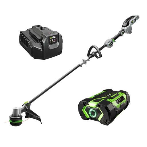 EGO ST1521E-S 56V 2.5Ah Lithium-Ion Cordless Brushless Power+ 380mm Powerload with Carbon Fibre Shaft Trimmer Combo Kit