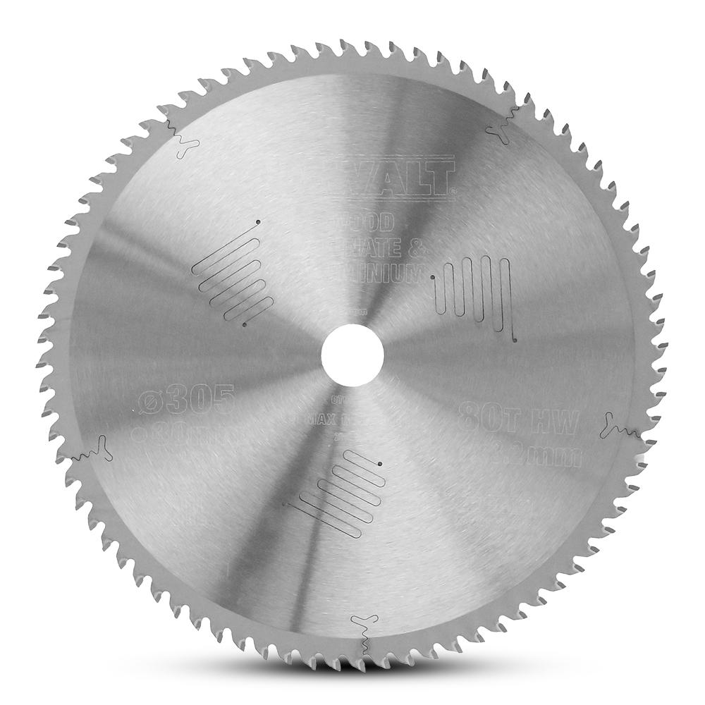 DeWalt DT90265-QZ 305mm (12") 80T Extreme Workshop TCG Circular Saw Blade – image 2