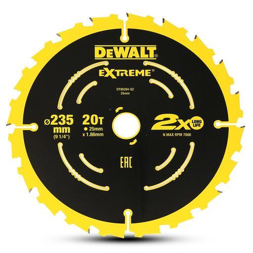 DeWalt DT90284-QZ 235mm (9") 20T Extreme Circular Saw Blade – image 2