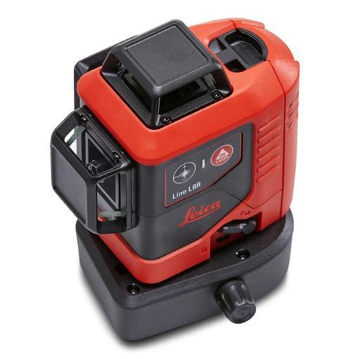 Leica LINO L6R-1 (LG912969) Li-ion 3x360° Red Beam Multi Line Laser Combo Kit With Wall Mount And Rugged Case – image 2