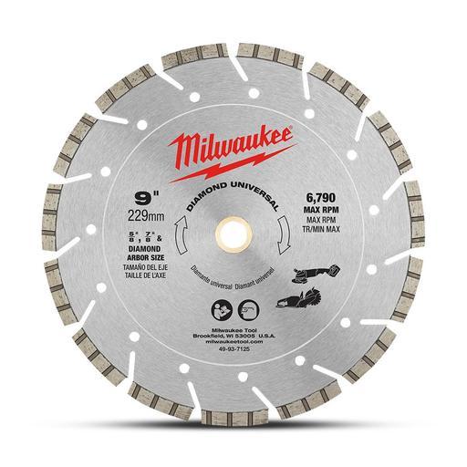 Milwaukee 49947125 230mm (9") Universal Diamond Segmented Blade – image 2