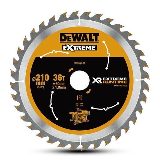 DeWalt DT99566-QZ 210mm (8.2") 36T Extreme Circular Saw Blade – image 2