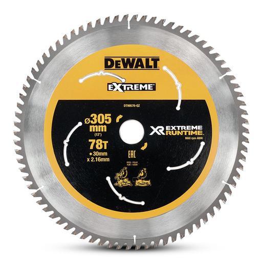 DeWalt DT99576-QZ 305mm (12") 78T Extreme Circular Saw Blade – image 2
