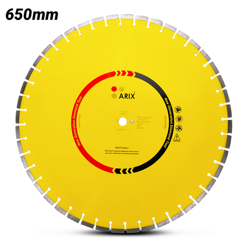 Shinhan SBB650 Shinhan FX60SR 650mm (25.5") ARIX Floor Saw Blade