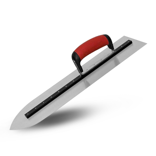 Marshalltown MTPFT18 - 29176 (808373) 114mm X 457mm QLT Pointed Finishing Trowel with Durasoft Soft Grip Handle