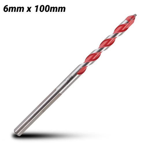 Milwaukee 4932471175 6mm x 100mm Hammer & Rotary Drill Bit – image 2