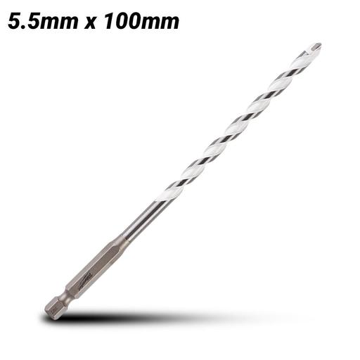 Milwaukee 4932471094 5.5mm x 100mm Multi-Material Drill Bit – image 2