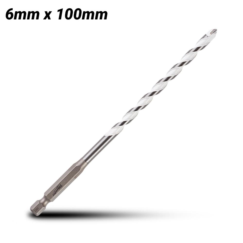 Milwaukee 4932471096 6mm x 100mm Multi-Material Drill Bit – image 2
