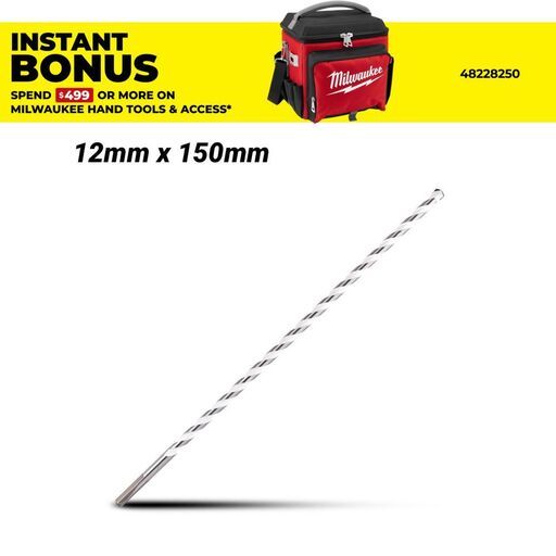 Milwaukee 4932471110 12mm x 150mm Multi-Material Drill Bit
