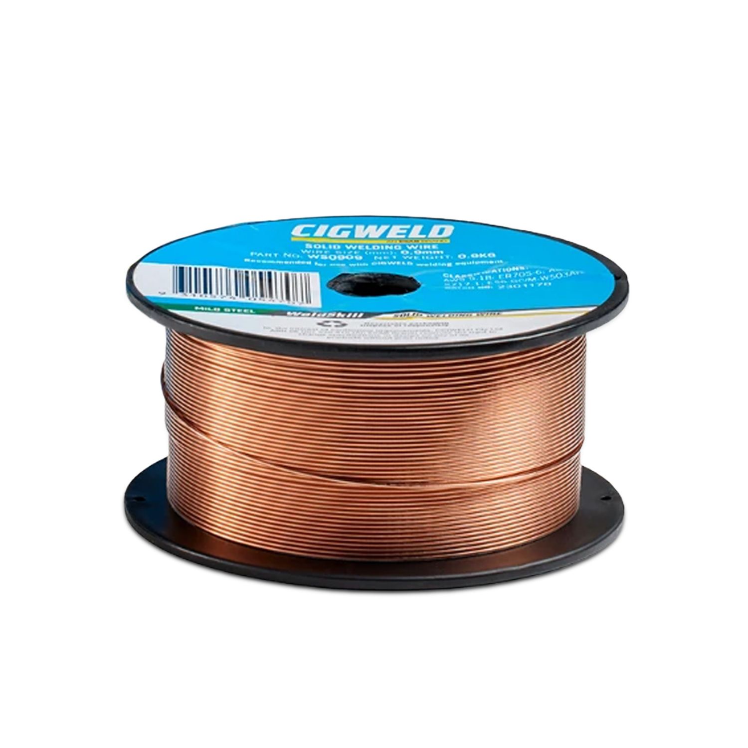 Cigweld WS0906 0.6mm 0.9kg WeldSkill Solid Wire – image 2