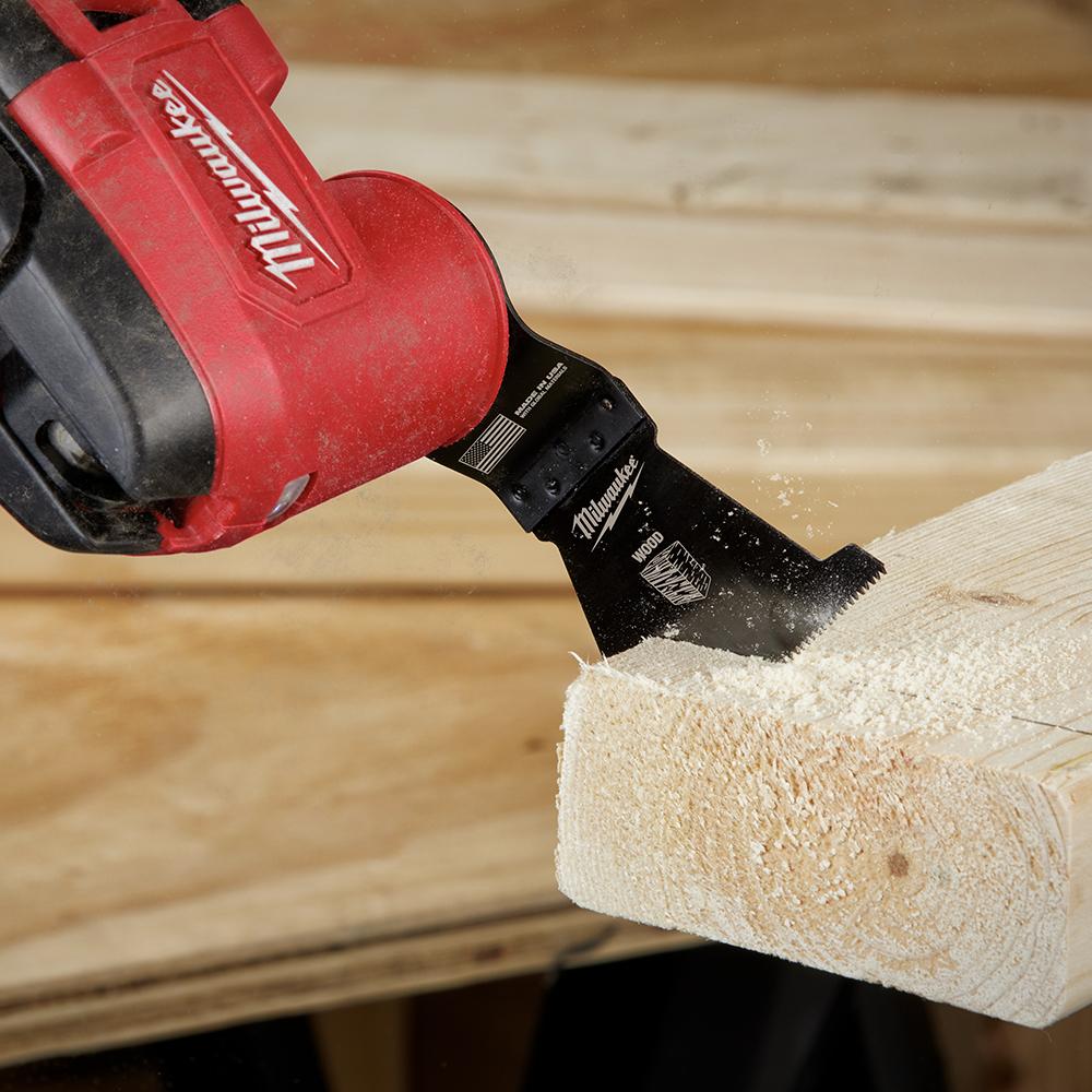 Milwaukee 49251111 63.5mm (2 1/2") Open-Lok High Carbon Steel Wood Blade – image 6