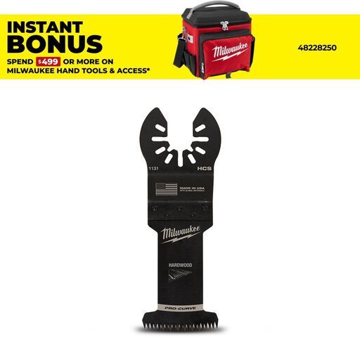 Milwaukee 49251131 35mm (1 3/8") OPEN-LOK Japanese Tooth Hardwood Blade 