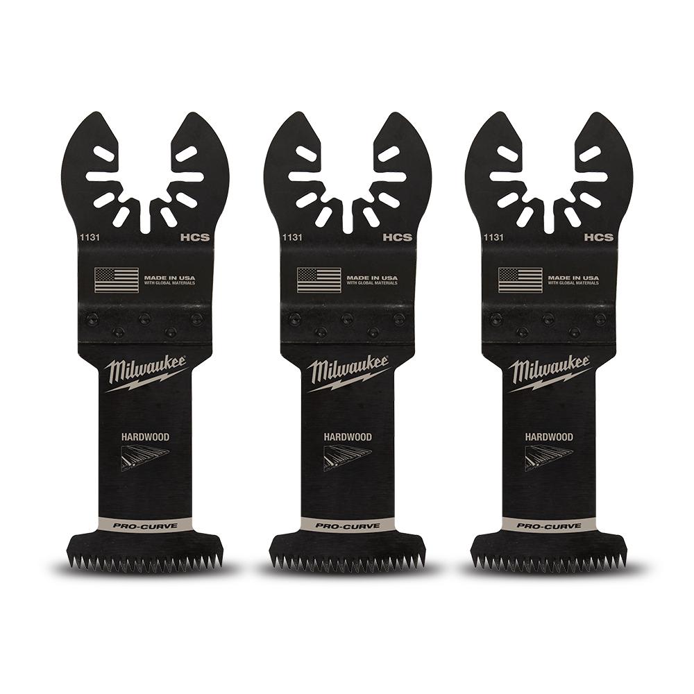 Milwaukee 49251133 3-Pack 35mm (1 3/8") OPEN-LOK Japanese Tooth Hardwood Blade – image 4