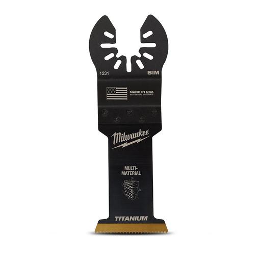 Milwaukee 49251231 35mm (1 3/8") OPEN-LOK Titanium Enhanced Bi-Metal Multi-Material Blade – image 2