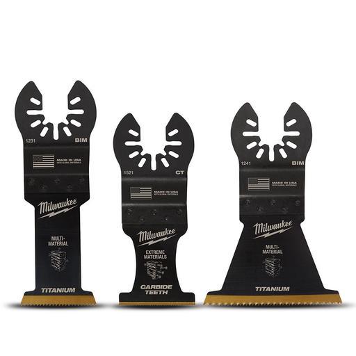 Milwaukee 49109005 3pce OpenLok MultiMaterial Multi Tool Blade