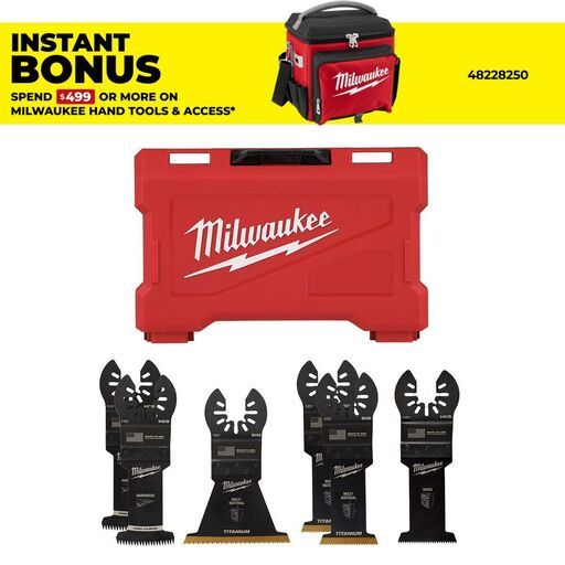 Milwaukee 49109112 6pce Open-Lok Multi Tool Blade Set