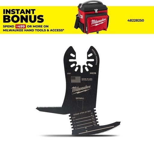 Milwaukee 49252281 5-in-1 Open-Lok Drywall Blade