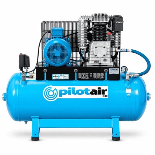 Pilot Air K30 5.5kW/7.5HP 200L 3 Phase Industrial Air Compressor