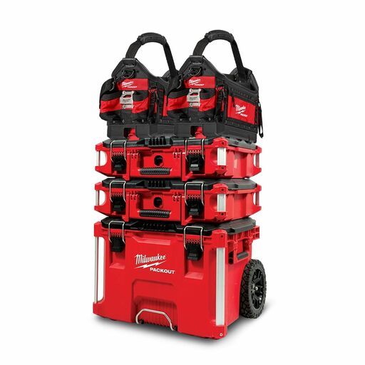 Milwaukee 48228427 + 48228424 + 48228317 PACKOUT 5pce Storage System