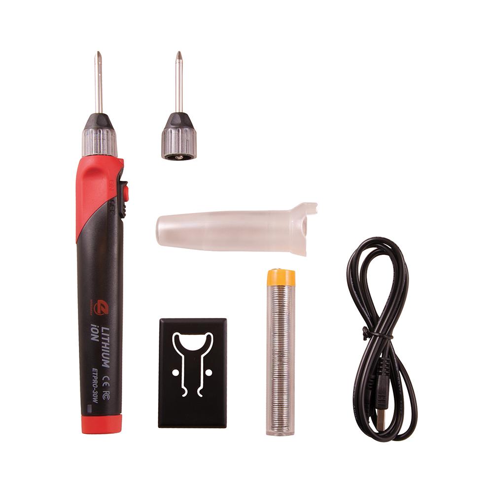 Endeavour Tools ETPRO-30 30W Lithium Ion Rechargeable Soldering Iron – image 1