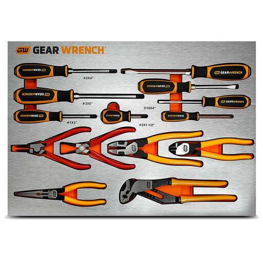 GEARWRENCH 83993 14pce Screwdrivers & Pliers Set in EVA Tray