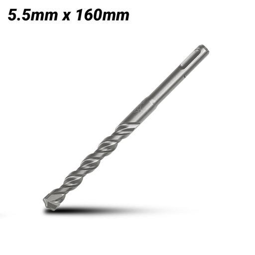 Milwaukee 4932340408 5.5mm x 160mm SDS Plus M2 2-Cut Drill Bit – image 2