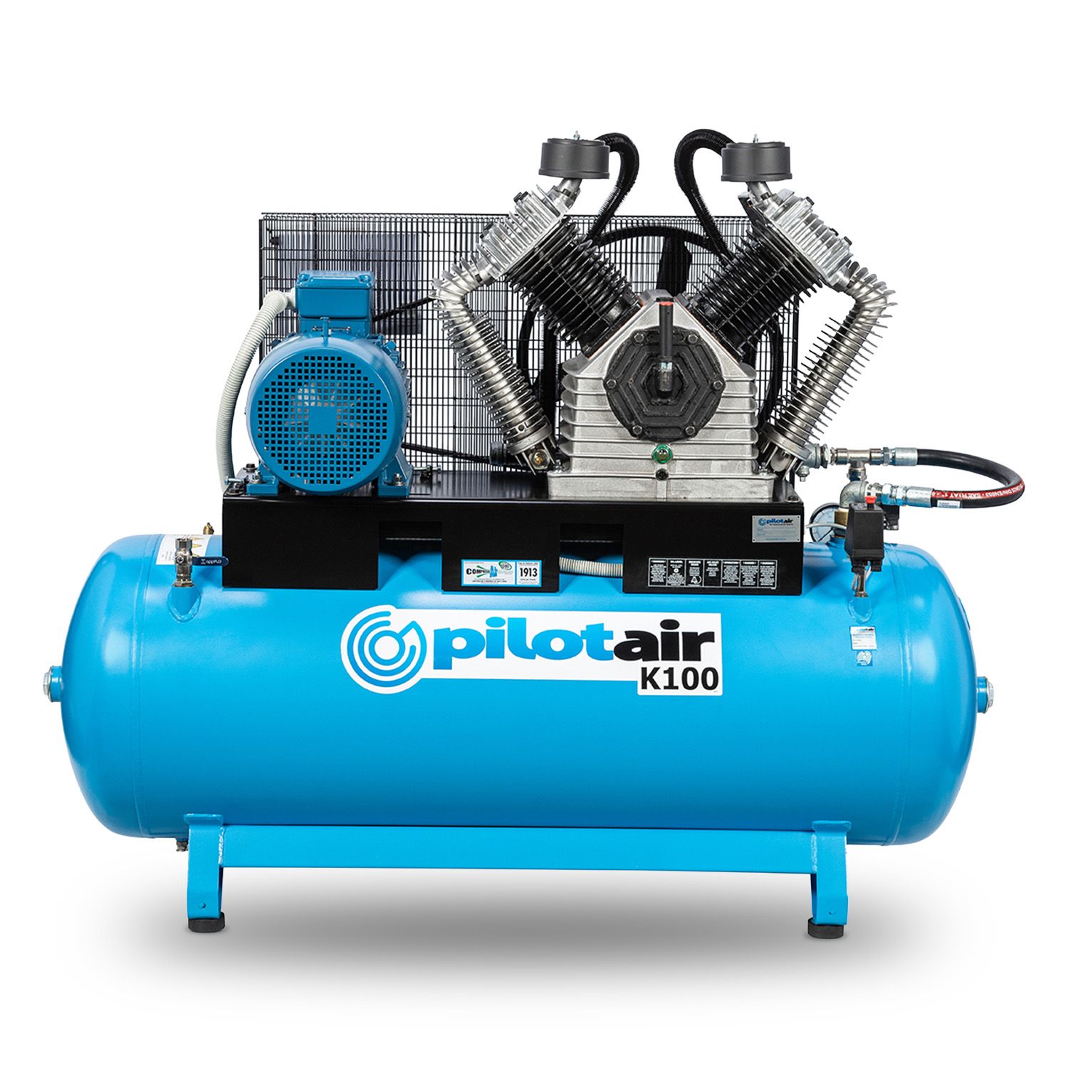 Pilot Air K100 15kW/20HP 500L 3 Phase Industrial Air Compressor – image 1