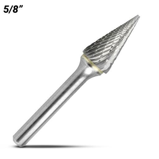 Bordo 6400-95156 5/8" SM-6 Pointed cone 1/4" Shank Burr