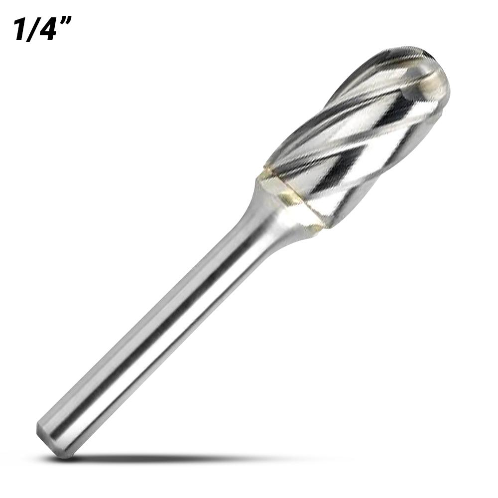 Bordo 6401-95290 1/4" SC-1 Cylindrical Ball Nose 1/4" Shank Burr Non Ferrous – image 1