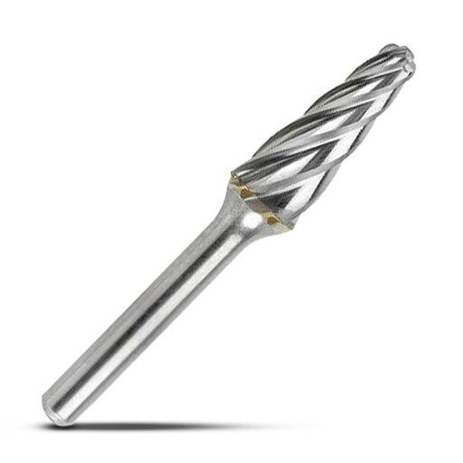Bordo 6401-95304 1/2" SL-4 14° Included Angle 1/4" Shank Burr Non Ferrous – image 2