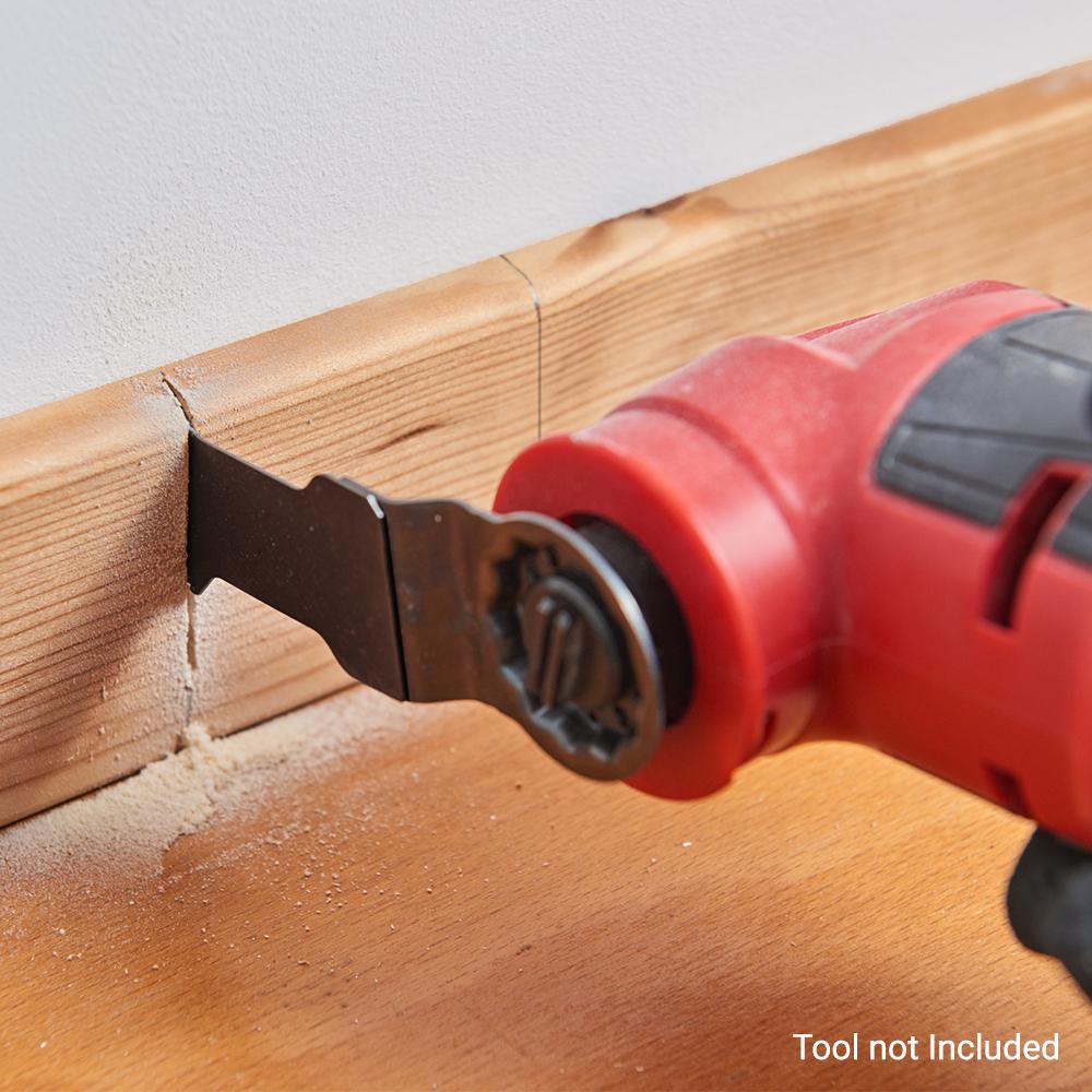 Milwaukee  48906001 35mm (1-3/16)  Starlock High Carbon Steel Wood Blade – image 4