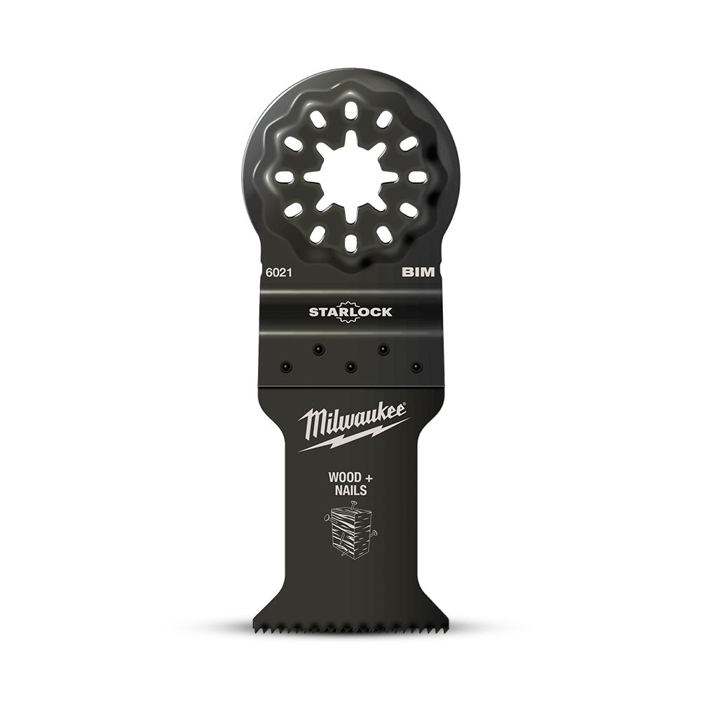 Milwaukee 48906021 35mm (1-3/16) Starlock Bi-Metal Multi Material Blade – image 2