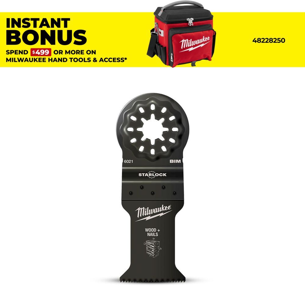 Milwaukee 48906021 35mm (1-3/16) Starlock Bi-Metal Multi Material Blade – image 1