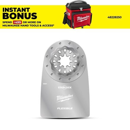 Milwaukee 48906061 Starlock Flexible Scraper Blade 
