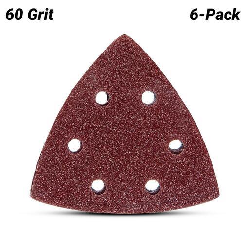 Milwaukee 48906071 6-Pack 89mm (3-1/2) Starlock 60 Grit Sanding Sheet – image 4